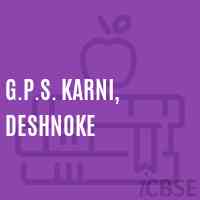 G.P.S. Karni, Deshnoke Primary School Logo