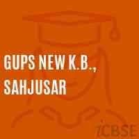 Gups New K.B., Sahjusar Middle School Logo