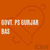 Govt. Ps Gurjar Bas Primary School Logo