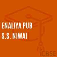 Enaliya Pub S.S. Niwai Senior Secondary School Logo