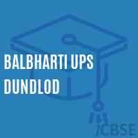 Balbharti Ups Dundlod Senior Secondary School Logo