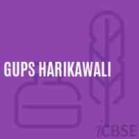 Gups Harikawali Middle School Logo