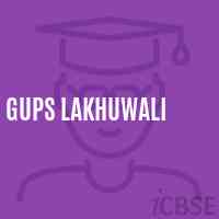 Gups Lakhuwali Middle School Logo