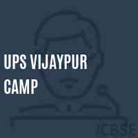 Ups Vijaypur Camp Primary School Logo