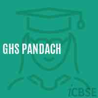 Ghs Pandach Secondary School Logo