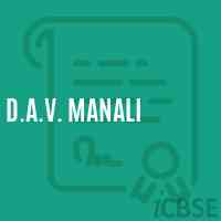 D.A.V. Manali Secondary School Logo