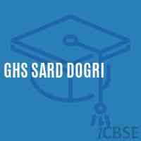 Ghs Sard Dogri Secondary School Logo
