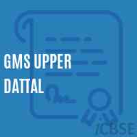 Gms Upper Dattal Middle School Logo