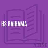 Hs Baihama School Logo