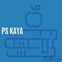 Ps Kaya Primary School Logo