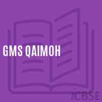 Gms Qaimoh Middle School Logo