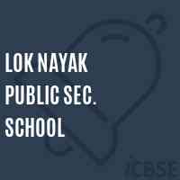 Lok Nayak Public Sec. School Logo