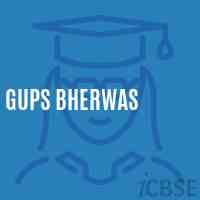 Gups Bherwas Middle School Logo