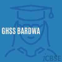 Ghss Bardwa High School Logo