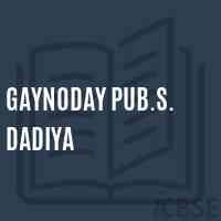 Gaynoday Pub.S. Dadiya Senior Secondary School Logo