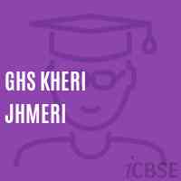 Ghs Kheri Jhmeri Secondary School Logo