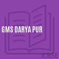 Gms Darya Pur Middle School Logo