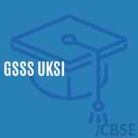 Gsss Uksi High School Logo