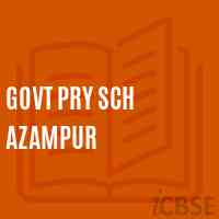 Govt Pry Sch Azampur Primary School Logo