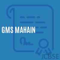 Gms Mahain Middle School Logo