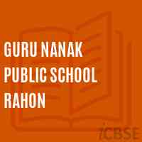 Guru Nanak Public School Rahon Logo