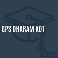 Gps Dharam Kot Primary School Logo