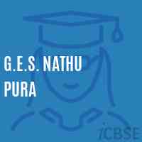 G.E.S. Nathu Pura Primary School Logo