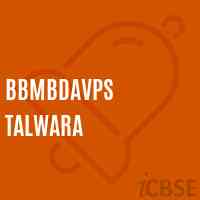 Bbmbdavps Talwara Senior Secondary School Logo