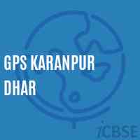 Gps Karanpur Dhar Primary School Logo