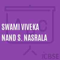Swami Viveka Nand S. Nasrala Middle School Logo
