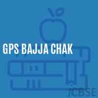 Gps Bajja Chak Primary School Logo