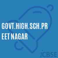 Govt.High.Sch.Preet Nagar Secondary School Logo