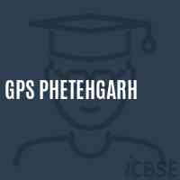 Gps Phetehgarh Primary School Logo