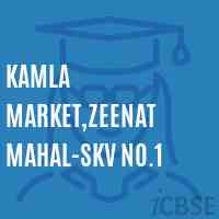 Kamla Market,Zeenat Mahal-SKV No.1 Senior Secondary School Logo