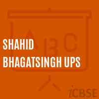 Shahid Bhagatsingh Ups Middle School Logo