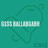 Gsss Ballabgarh High School Logo