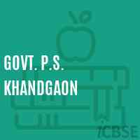 Govt. P.S. Khandgaon Primary School Logo
