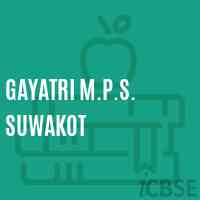 Gayatri M.P.S. Suwakot Middle School Logo