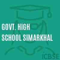 Govt. High School Simarkhal Logo
