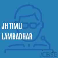 Jh Timli Lambadhar Middle School Logo