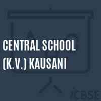 Central School (K.V.) Kausani Logo