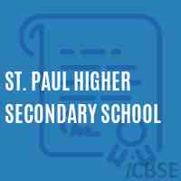 St. Paul Higher Secondary School Logo