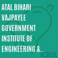 Atal Bihari Vajpayee Government Institute of Engineering & Technology (Diploma Programme) Logo