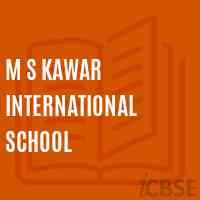 M S Kawar International School Logo