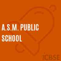 A.S.M. Public School Logo