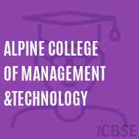 Alpine College of Management &technology Logo