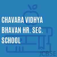Chavara Vidhya Bhavan Hr. Sec. School Logo