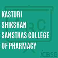 Kasturi Shikshan Sansthas College of Pharmacy Logo