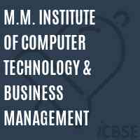 M.M. Institute of Computer Technology & Business Management Logo