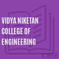 Vidya Niketan College of Engineering Logo